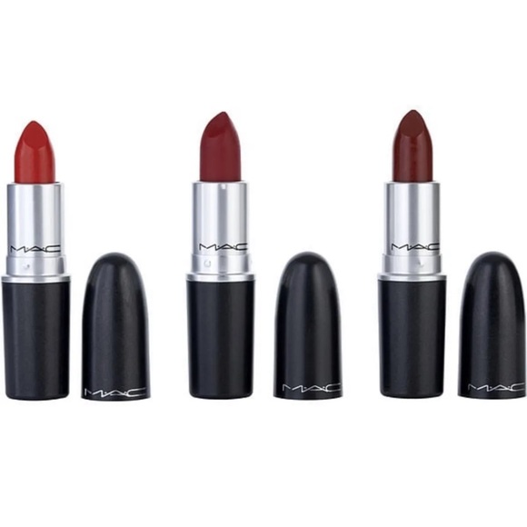 MAC Travel Exclusive Dangerous Reds Lipstick Trio (Chili, Lady Danger, Ruby Woo) - Picture 4 of 5